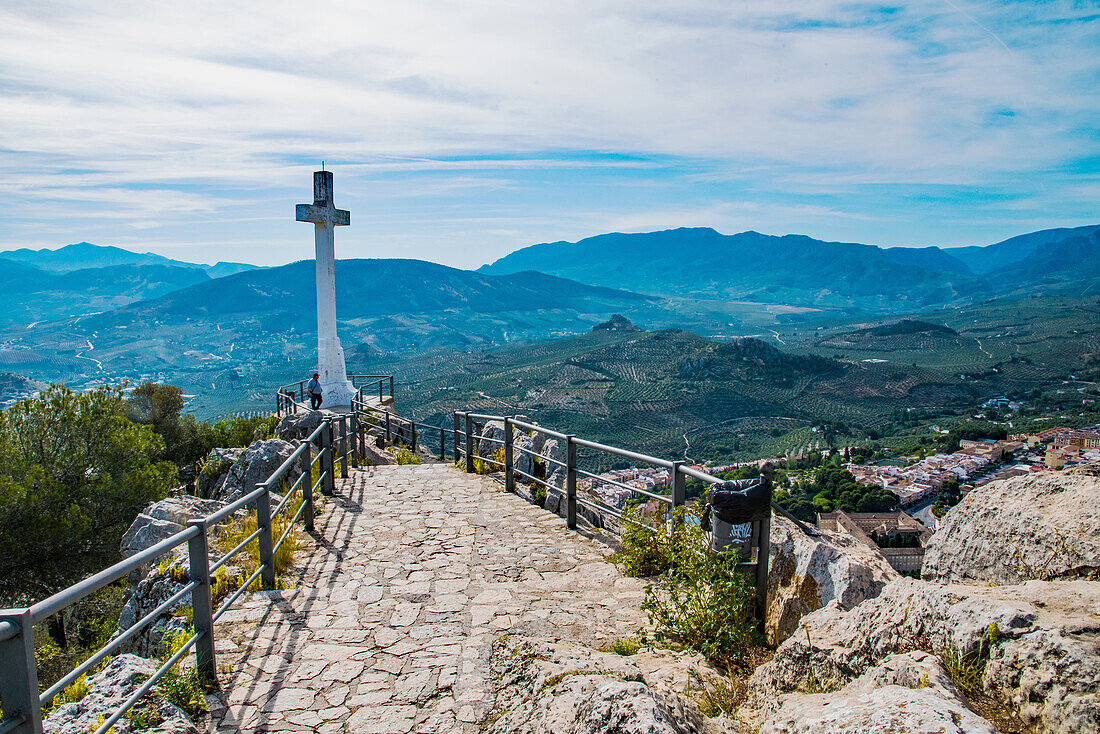  Cross of Jaen, below the Castilio overlooking the city, Jaen province, Spain 