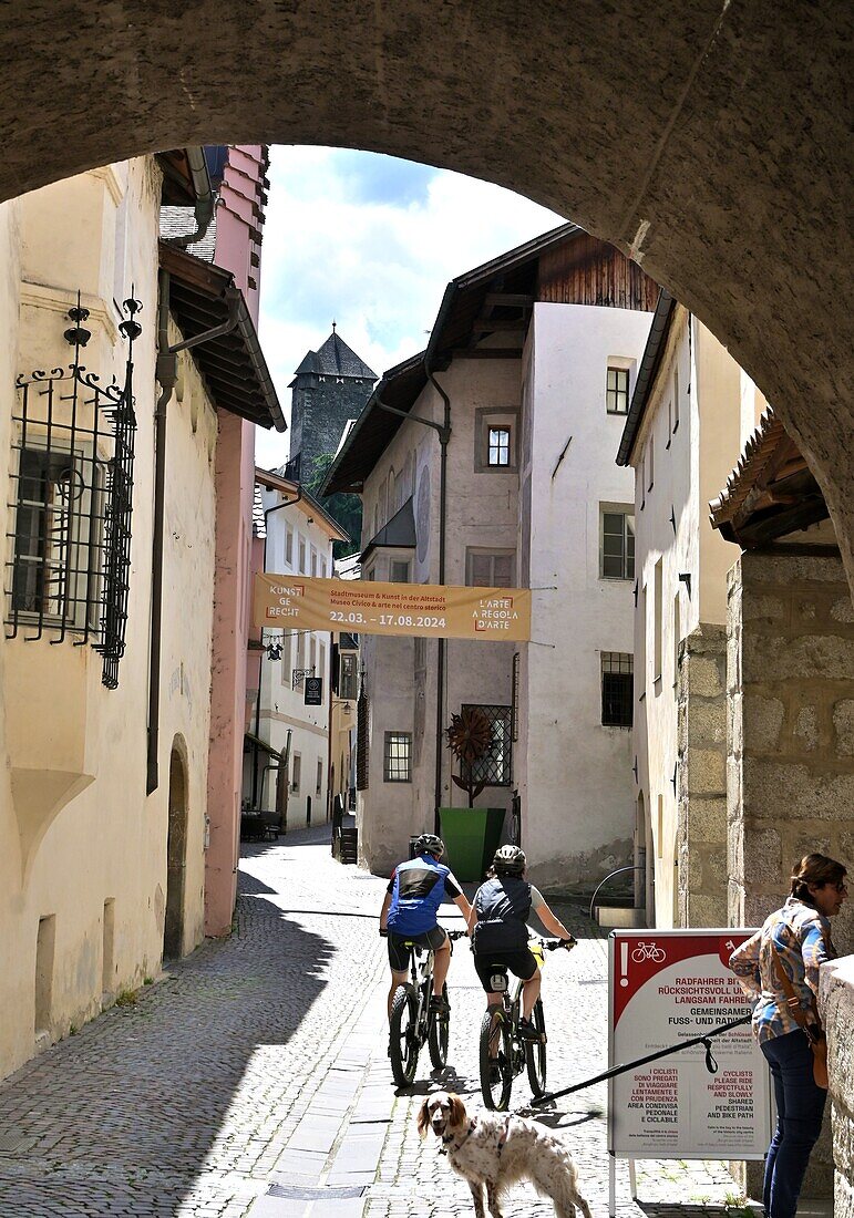  in the lower town, Klausen, Eisacktal, South Tyrol, Italy 