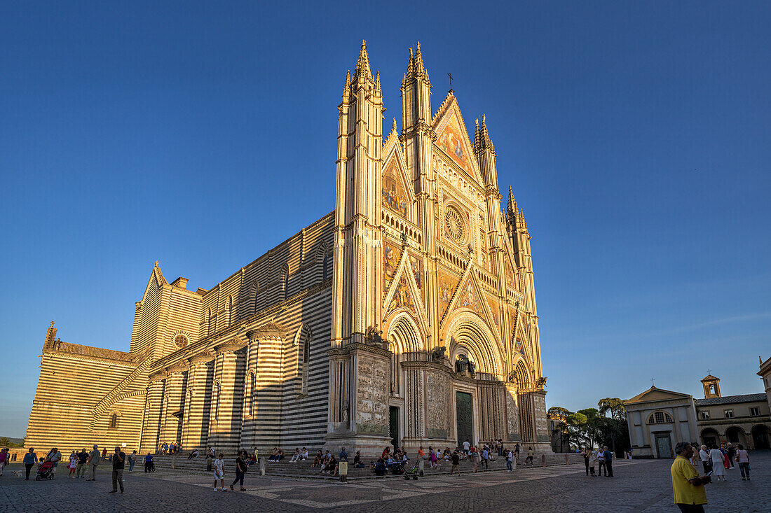 Der Dom von Orvieto, Umbrien, Italien