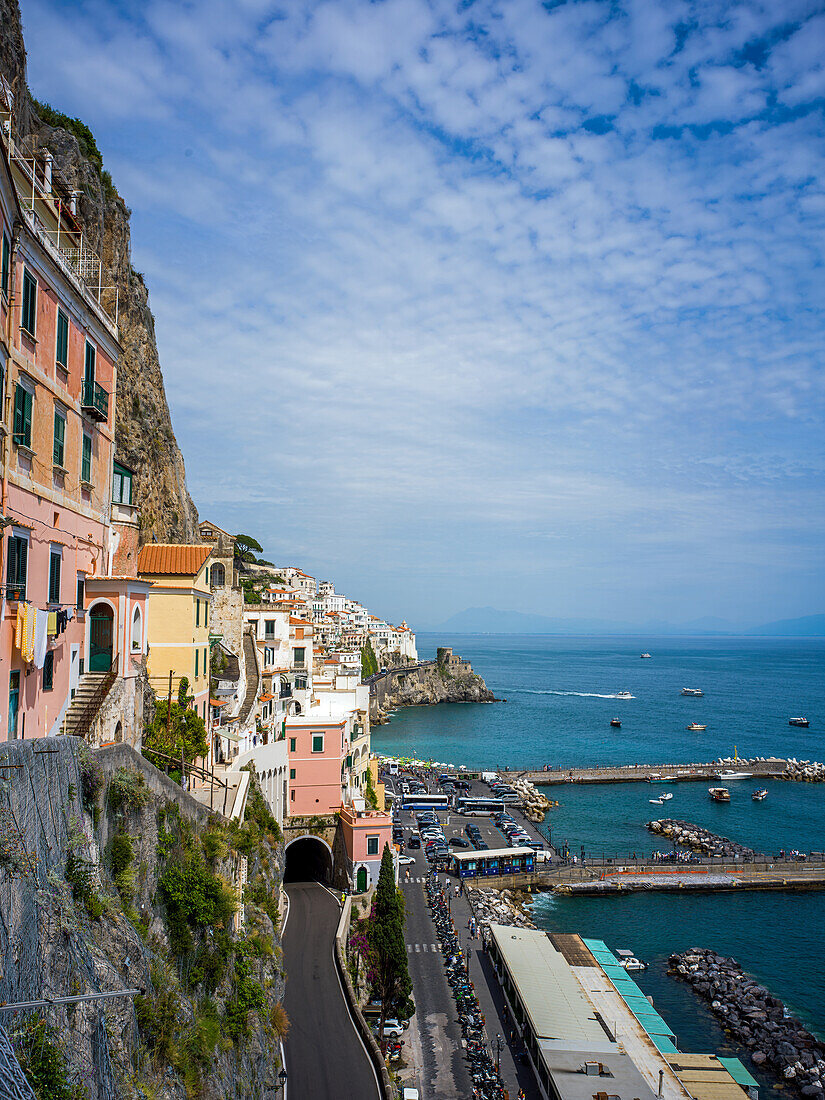 Amalfi, Amalfiküste, Kampanien, Süditalien, Italien, Europa, Mittelmeer