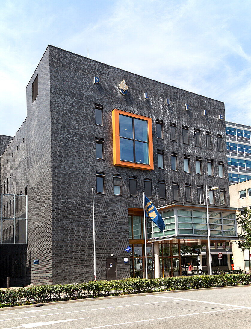 Modern architecture Police station, Amersfoort, Netherlands