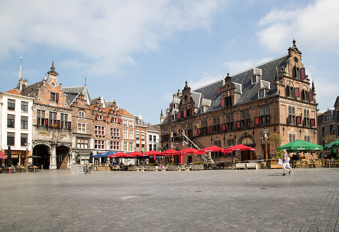  Waaghuis-Gebäude von 1612, Grote Markt, Nijmegen, Gelderland, Niederlande 