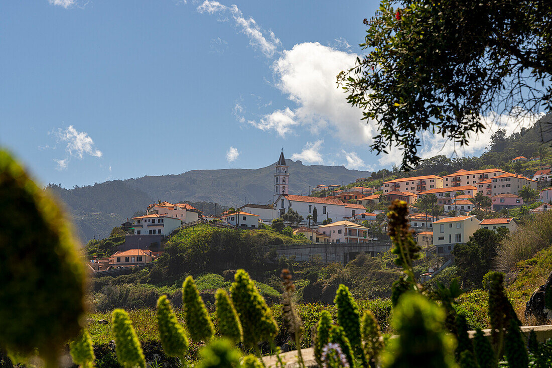 Aussichtspunkt bei Faial 'Miradouro do Guindaste', Madeira, Portugal, Europa