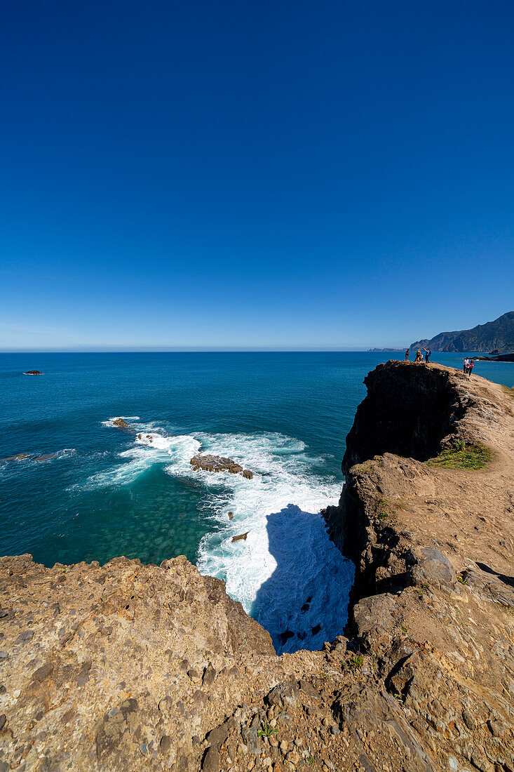 Aussichtspunkt bei Faial 'Miradouro do Guindaste', Madeira, Portugal, Europa