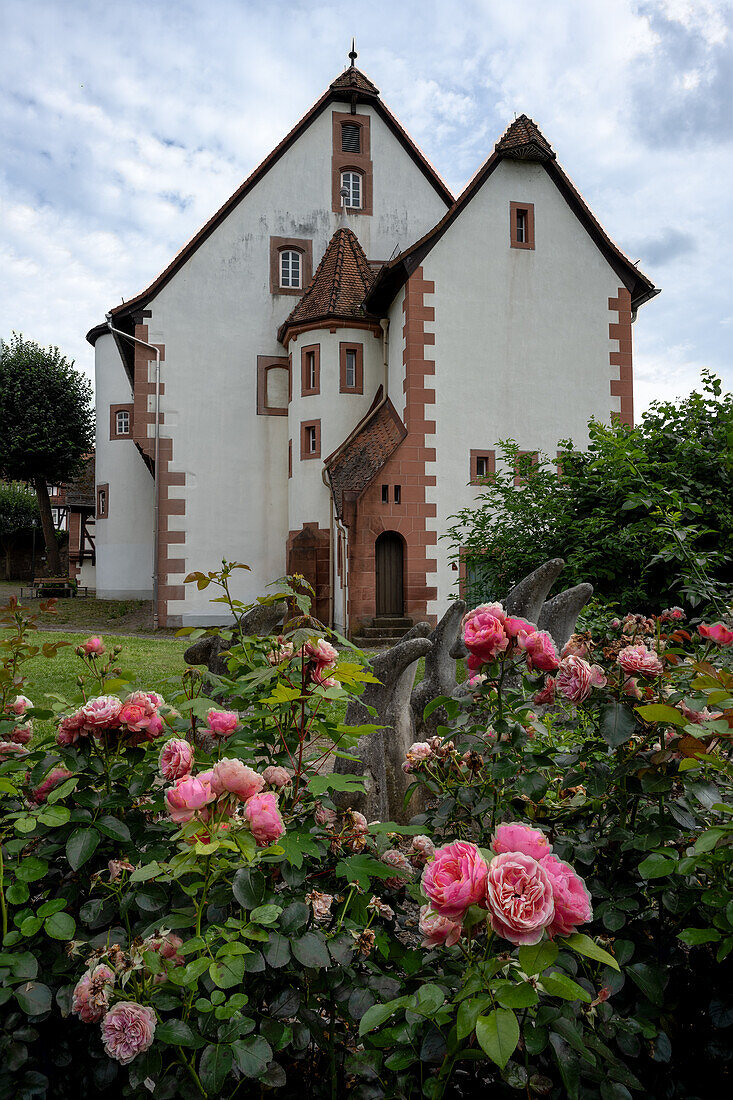 Renaissanceschloss in Steinau an der Straße, Hessen, Deutschland