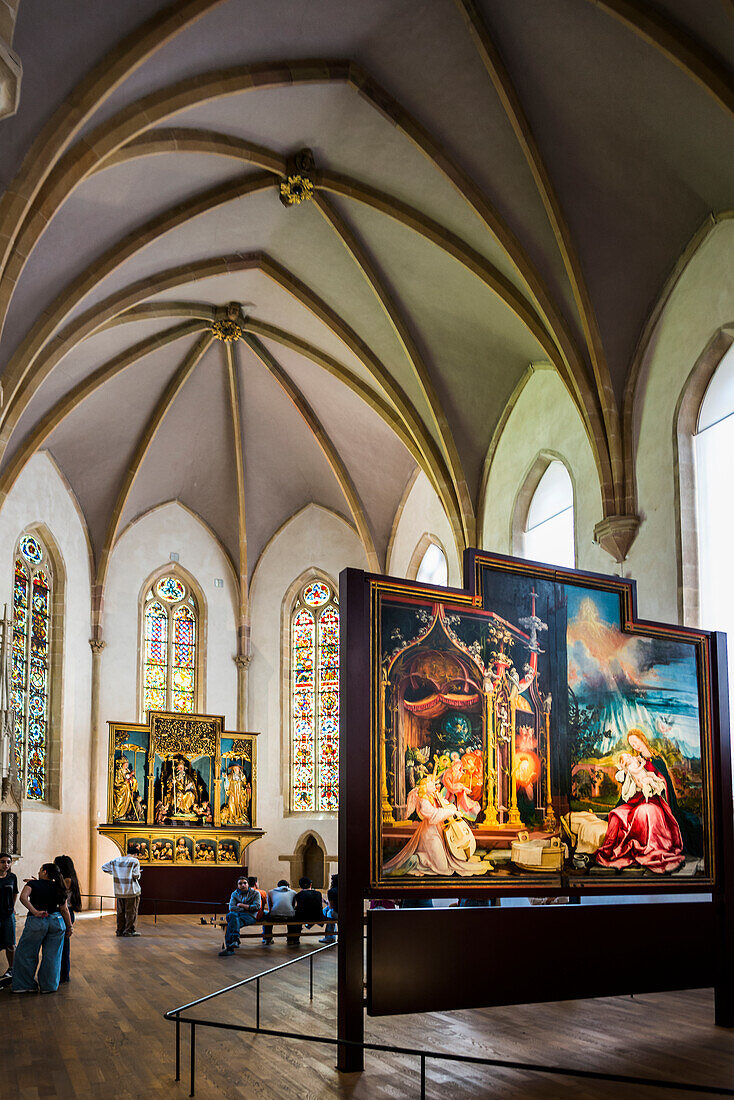  Isenheim Altarpiece, by Matthias Grünewald, Museum Unterlinden, Musée Unterlinden, Colmar, Alsace, France 