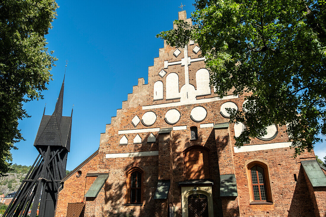 St. Laurentius-Kirche (St. Laurentii-Kirche); eine mittelalterliche lutherische Kirche in Söderköping, Schweden