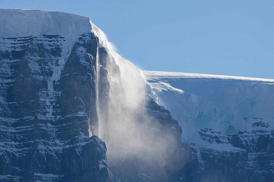  Snowstorm at Mount Kitchener, Jasper National Park, Alberta, Canada 