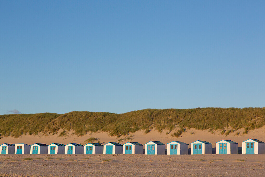  Beach huts, Texel island, Netherlands 