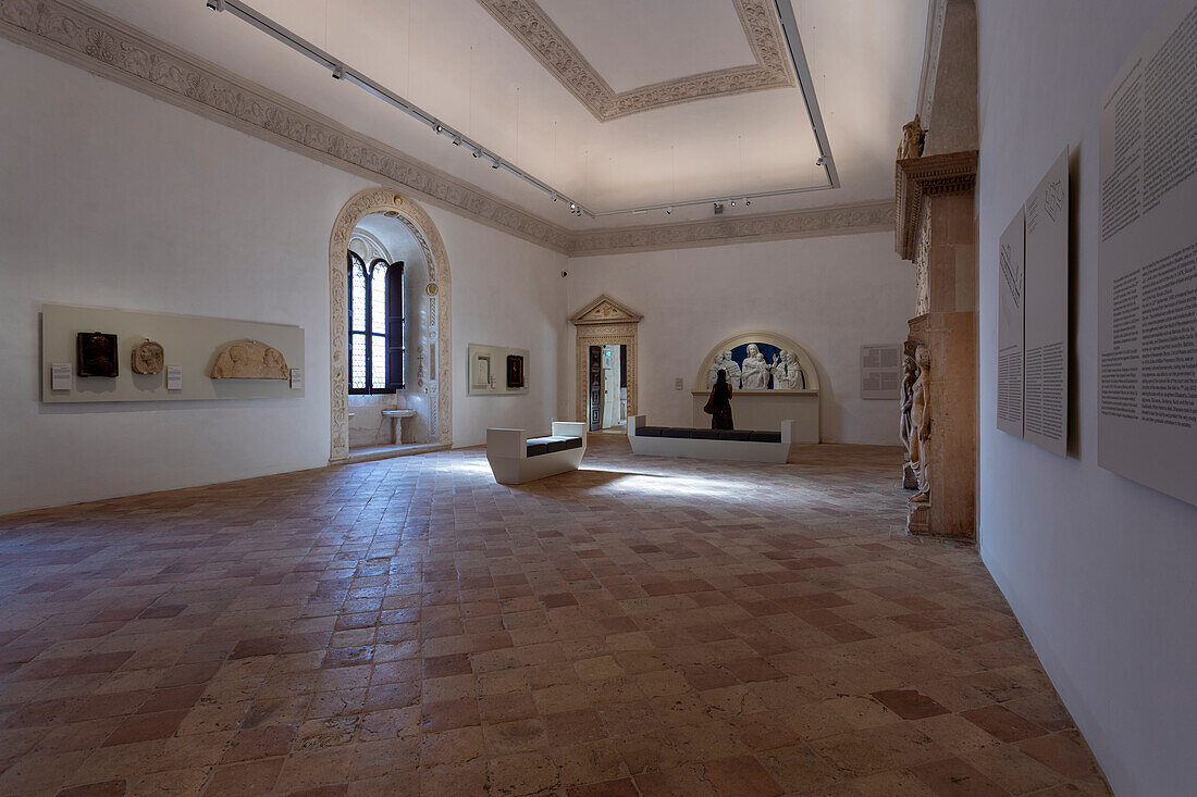 Im Herzogspalast Palazzo Ducale, Urbino, Pesaro, Marken, Italien, Europa