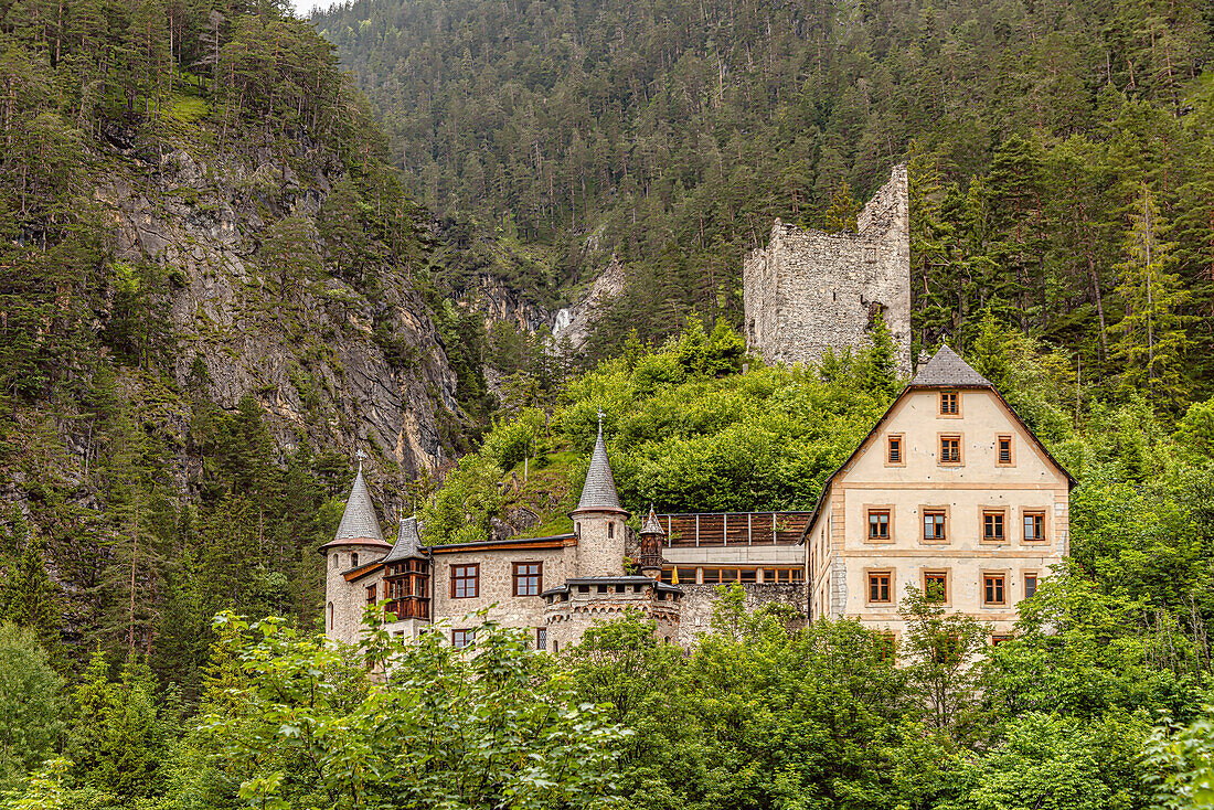  Hotel Burg Fernsteinsee at the Fernpass in Tyrol, Austria 