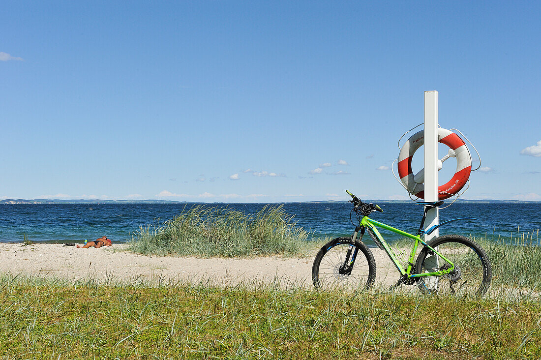 Dünen am Moesgaard Strand, Aarhus, Halbinsel Jütland, Dänemark, Nordeuropa