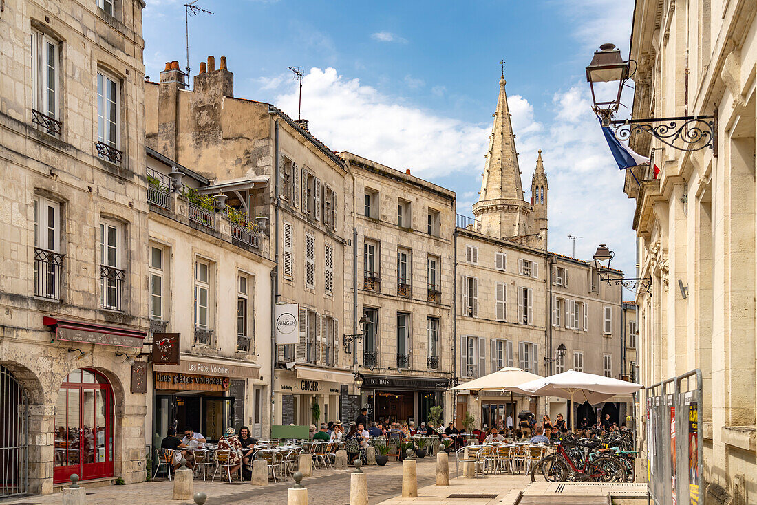  In the old town of La Rochelle, France, Europe 