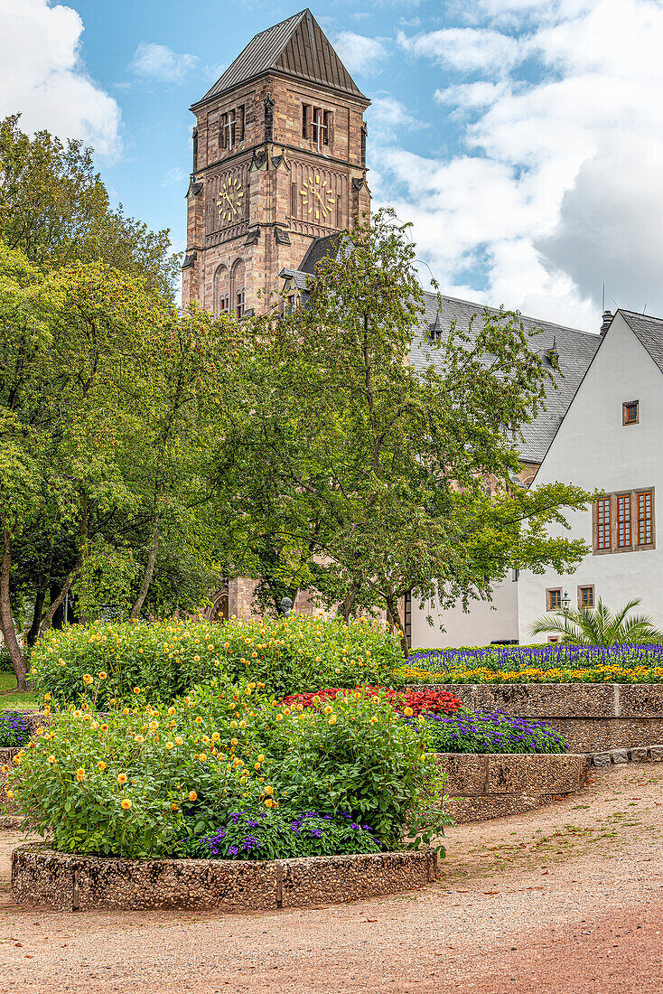  Garden of the Schlossbergmuseum Art Collections Chemnitz, Saxony, Germany 