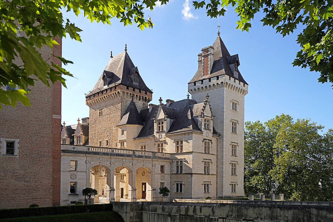  Pau Castle, Pyrenees, France, Europe 