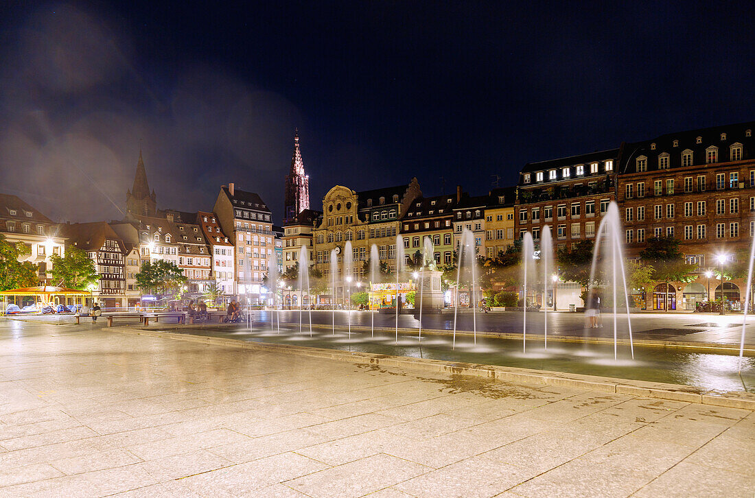  Place Kléber (Kleber) in Strasbourg in the Bas-Rhin department in the Grand Est region of Alsace in France 