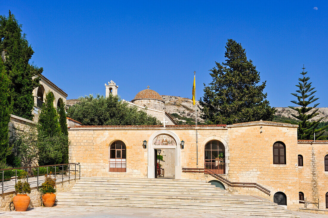 Agios Neophytos orthodox monastery,Paphos district,Cyprus,Eastern Mediterranean Sea