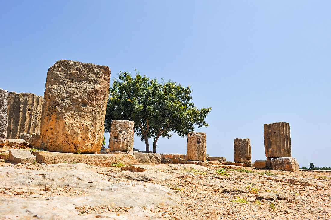 Die Burg von Palaipaphos, Heiligtum der Aphrodite, Alt-Paphos, Kouklia, Bezirk Paphos, Zypern, östliches Mittelmeer