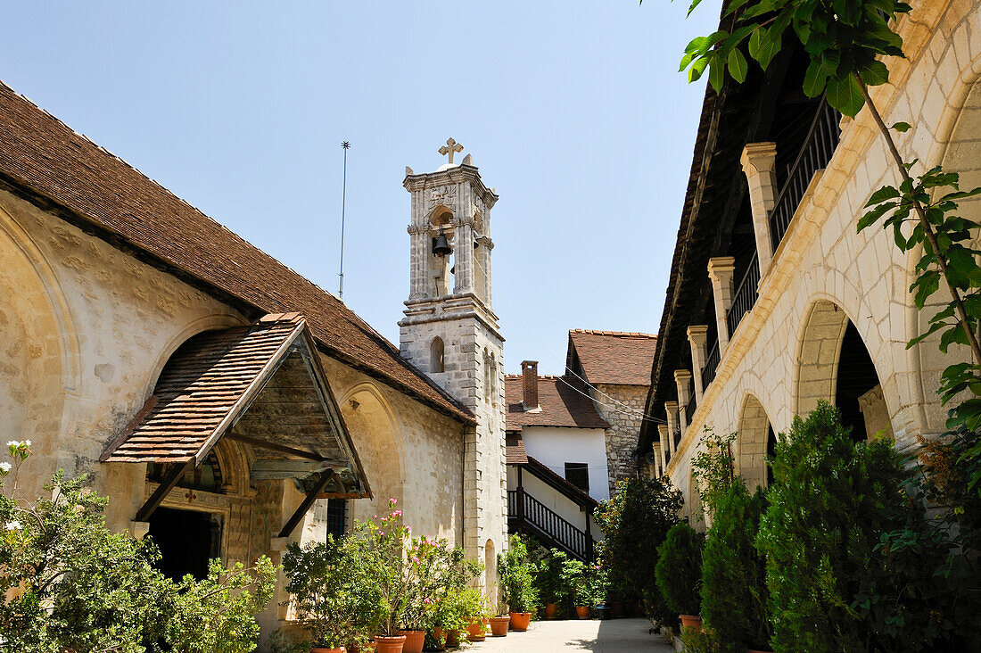 Kloster Chrysorrogiatissa 'Unserer Lieben Frau vom Goldenen Granatapfel', Bezirk Paphos, Zypern, östliches Mittelmeer