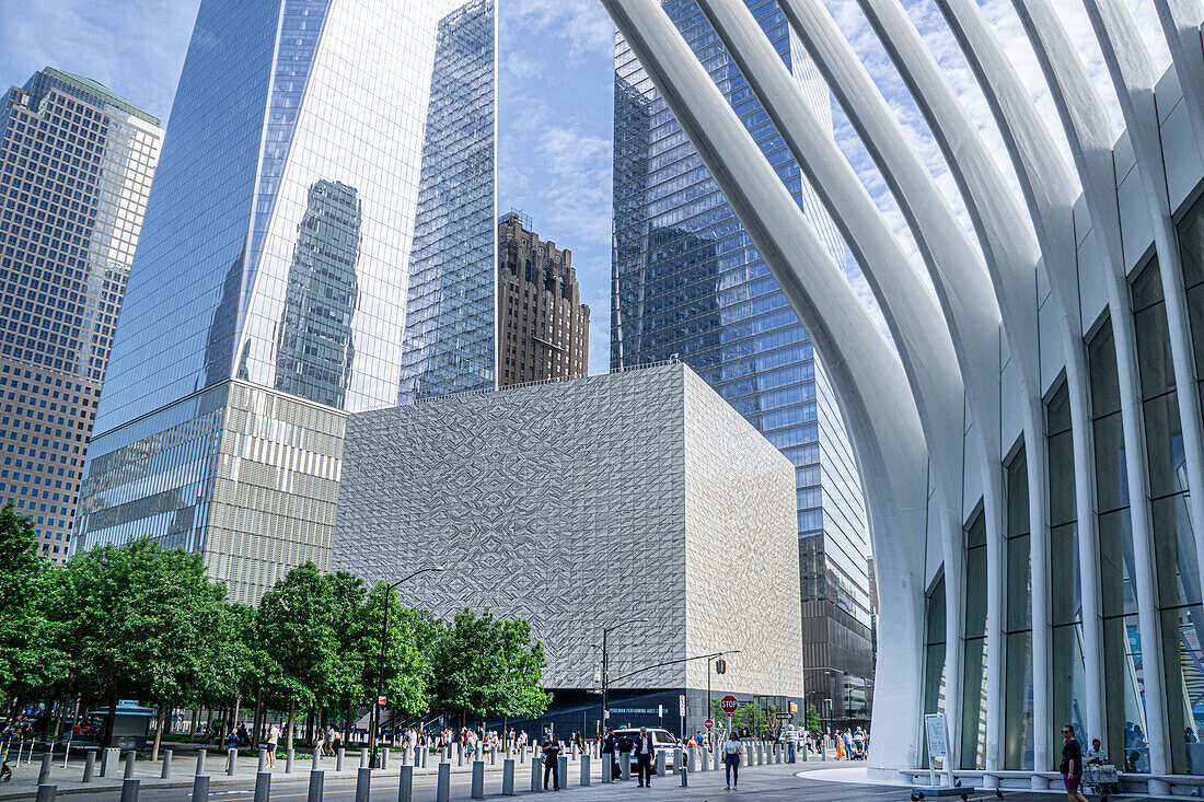  Perelman Performing Arts Center, World Trade Center, Oculus Transportation Hub, Finanzviertel, New York City, New York, USA 