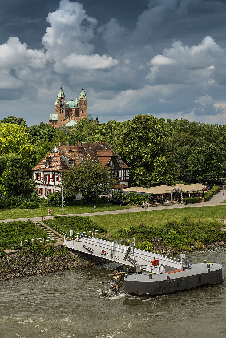 Kaiserdom, Dom St. Maria und St. Stephan, UNESCO-Weltkulturerbe, Speyer, Rhein, Rheinland-Pfalz, Deutschland