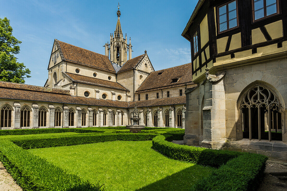  Monastery, Cistercian Monastery Bebenhausen, Tübingen, Baden-Württemberg, Germany 