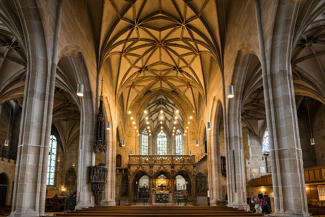 Stiftskirche, Tübingen, Baden-Württemberg, Deutschland