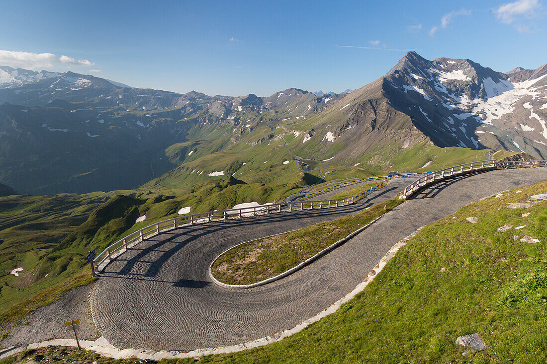 Blick von der Edelweissspitze, Nationalpark Hohe Tauern, Salzburg, Österreich