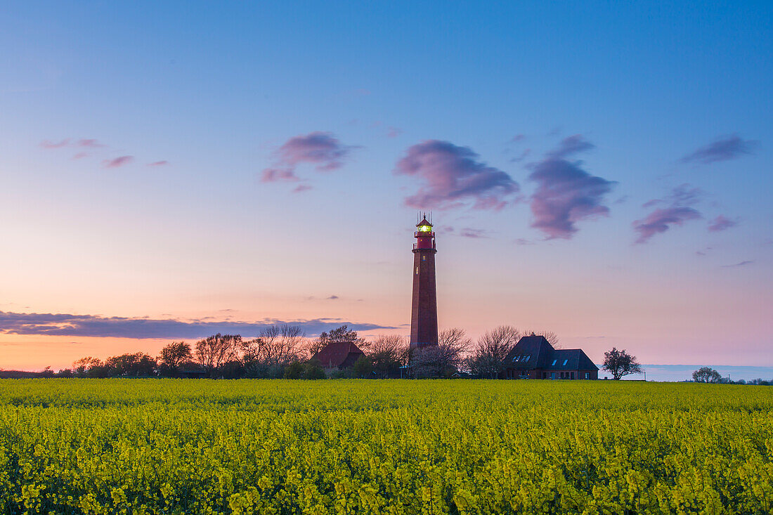  Fluegge lighthouse, Fehmarn Island, Schleswig-Holstein, Germany 