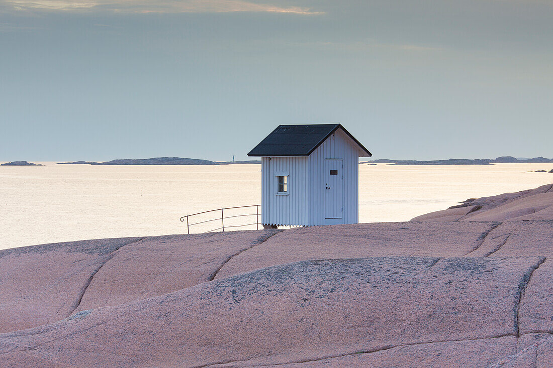  Lighthouse on the coast near Lysekil, Bohuslaen, Sweden 