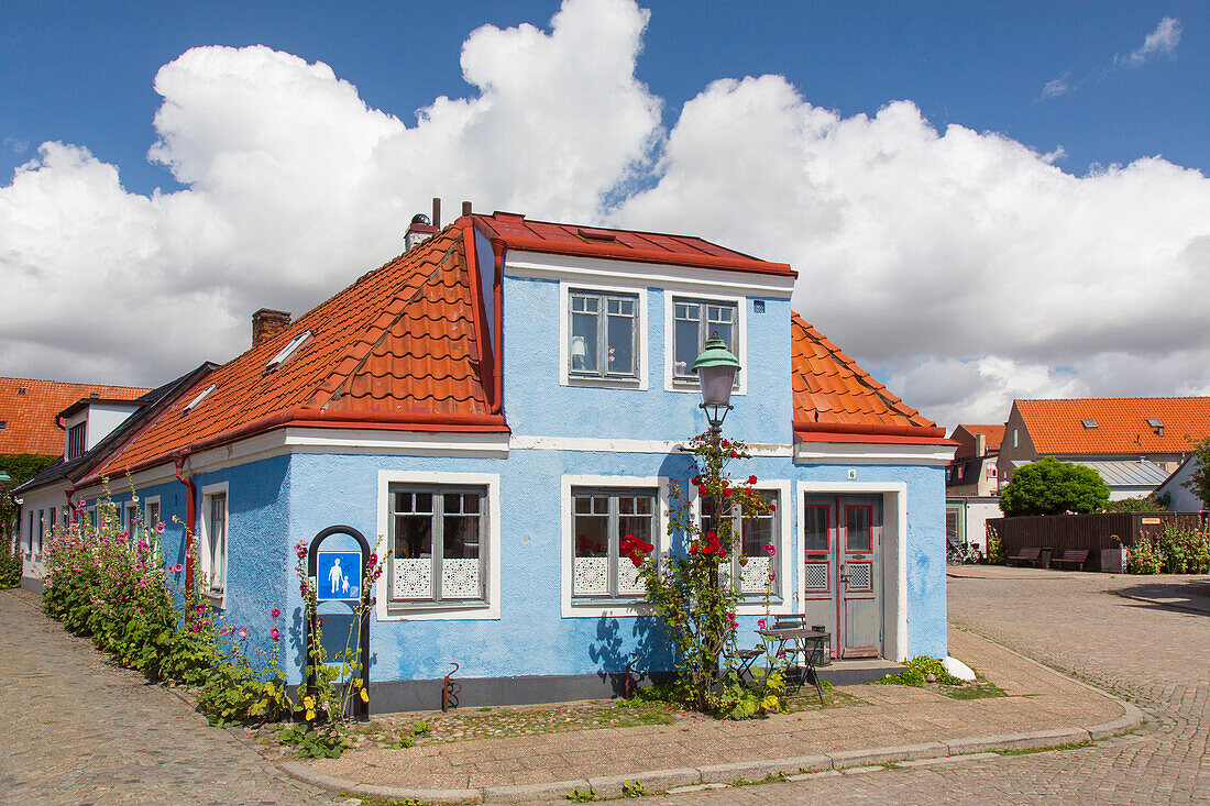 Historische Häuser, Ystad, Skane, Schweden