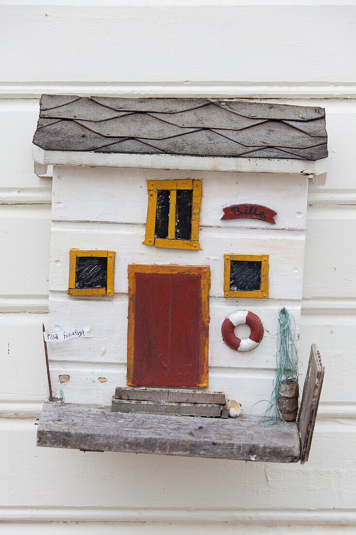  Artistic mailbox in Fiskebaecksil, Bohuslaen, Sweden 