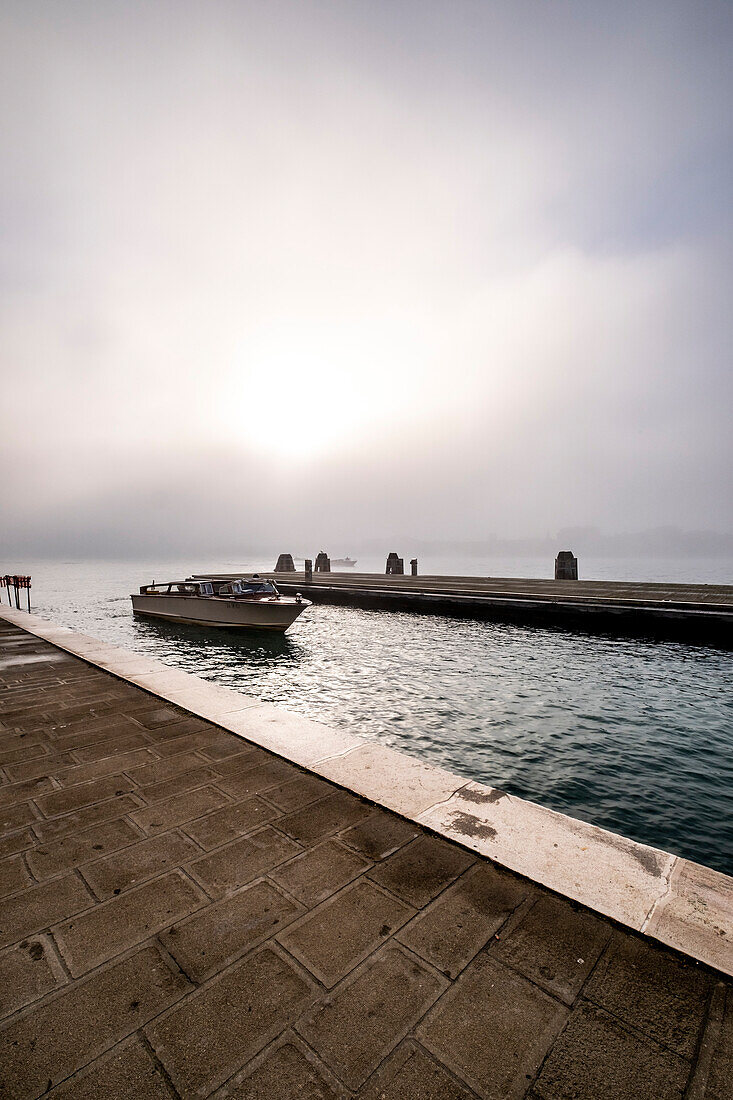  Venice in the fog, Veneto, Italy 