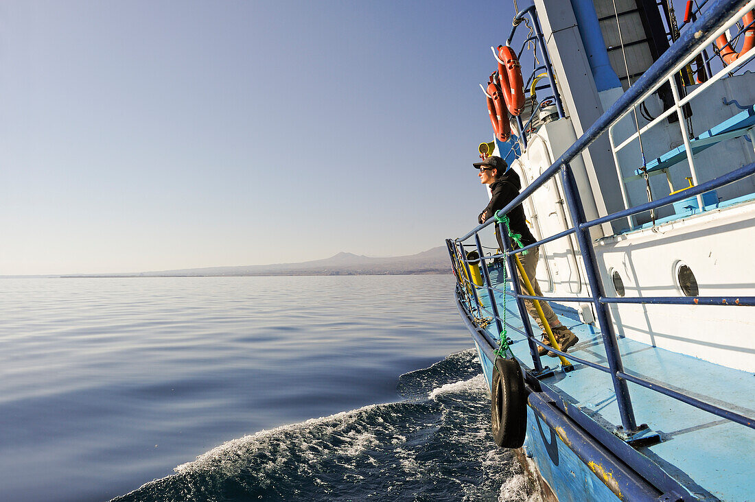 cruise on Lake Sevan, Gegharkunik region, Armenia, Eurasia