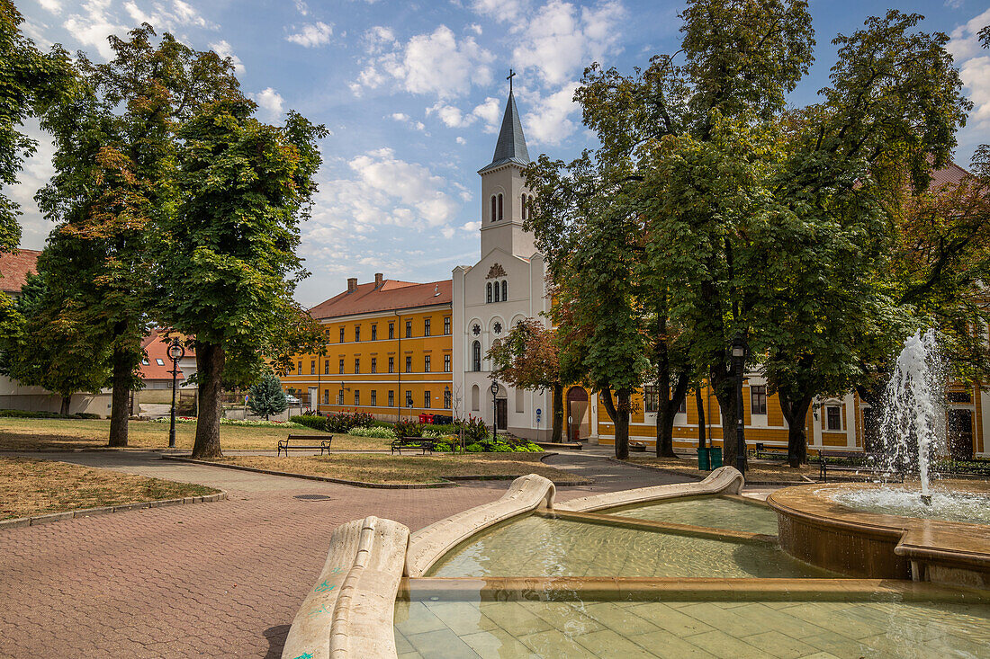 Kirche Our Lady Church of the Female Order of Notre Dame,  Altstadt, Pécs, Dél-Dunántúl, Ungarn