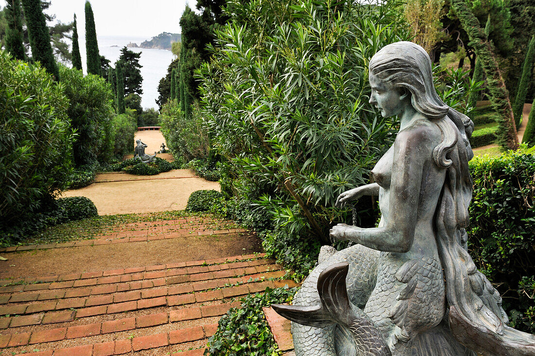 Gardens of Santa Clotilde (designer:Nicolau Rubio i Tuduri).Lloret de Mar, province of Girona,autonomous community of Catalonia,Spain,Europe