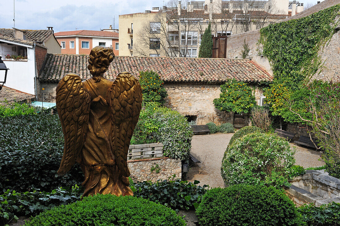 Jardi de l'Angel (Angel's garden),  Girona, Catalonia, Spain,Europe