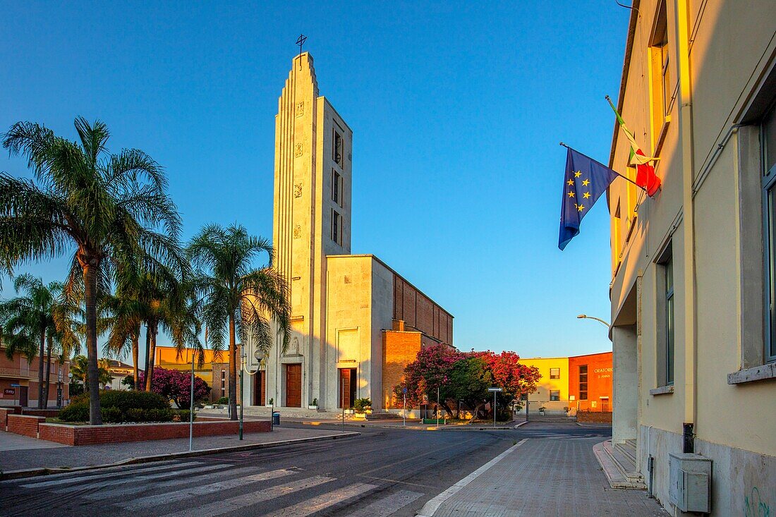 Kirche Sant'Anna, Pontinia, Latina, Latium, Italien