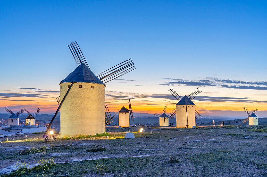  Campo de Criptana, Ciudad Real, Kastilien-La Mancha, Spanien 