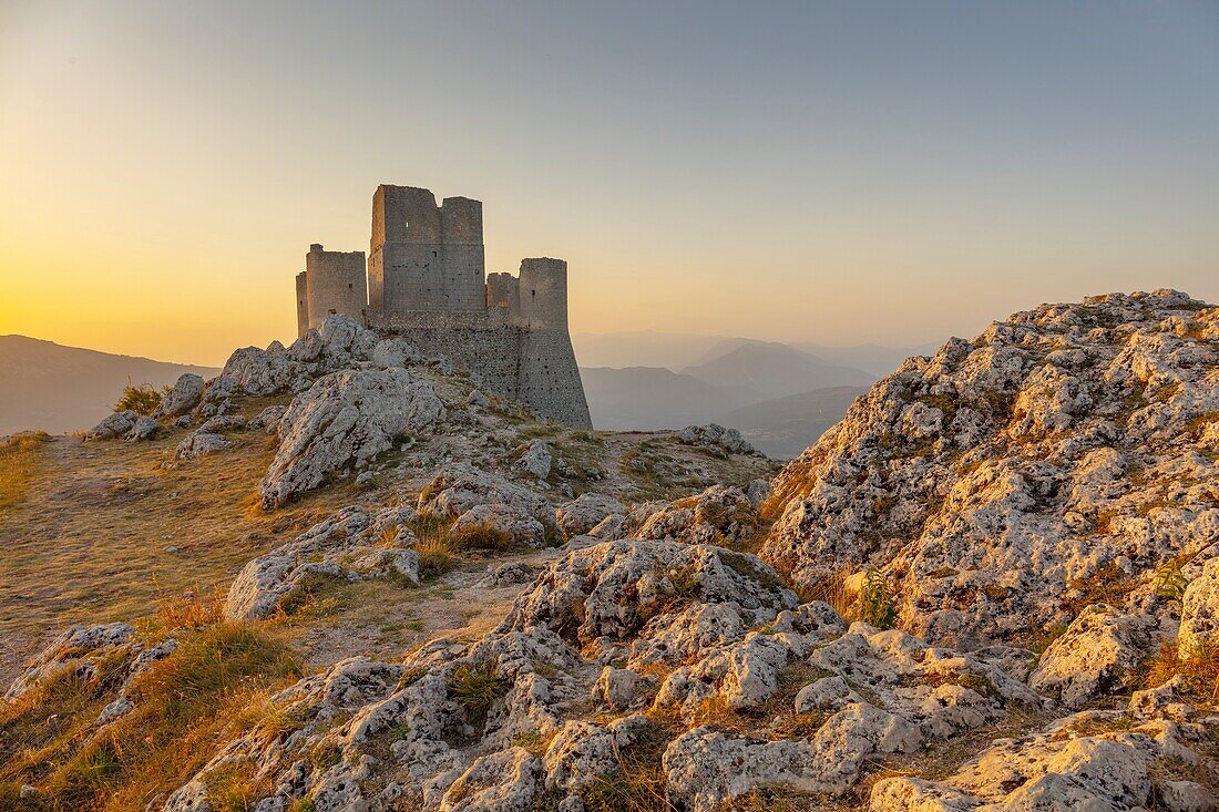 Rocca Calascio, Calascio, L'Aquila, Abruzzen, Italien