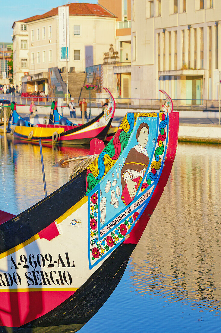 Moliceiro boats, Aveiro, Portugal