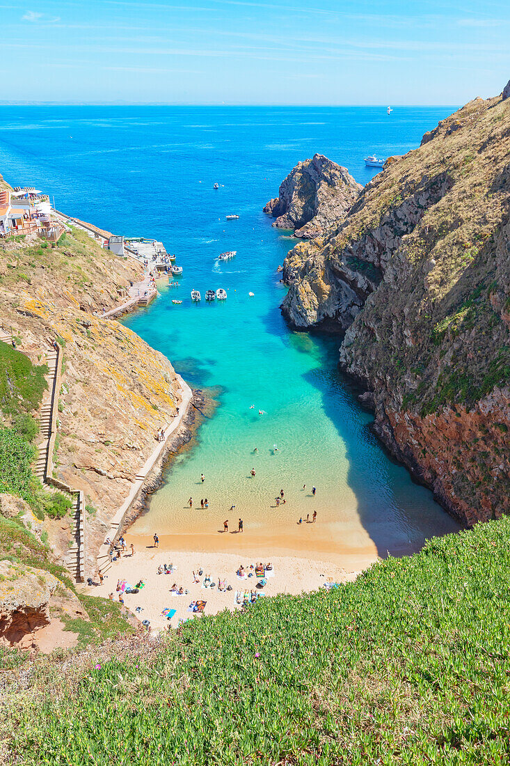  Sandstrand, Insel Berlenga Grande, Portugal 