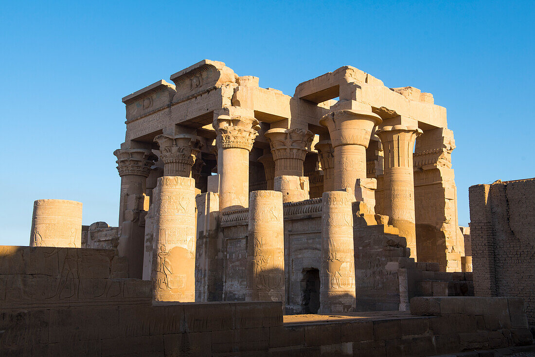 Temple of Kom Ombo dedicated to gods Sobek and Haroeris, Egypt, Northeastthern Africa