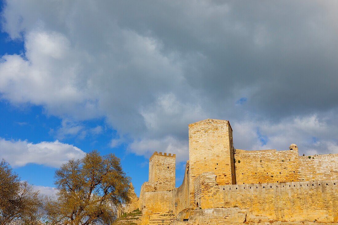  Schloss Lombardia, Enna, Sizilien, Italien 