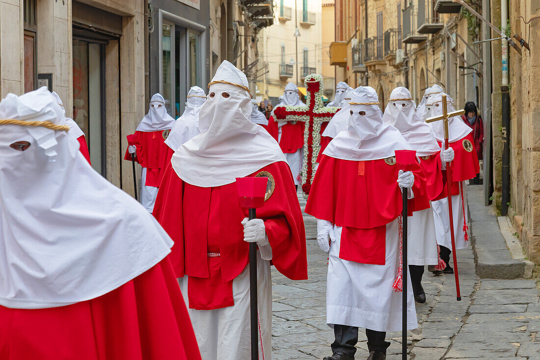 Good Friday procession, Enna, Siclly, Italy