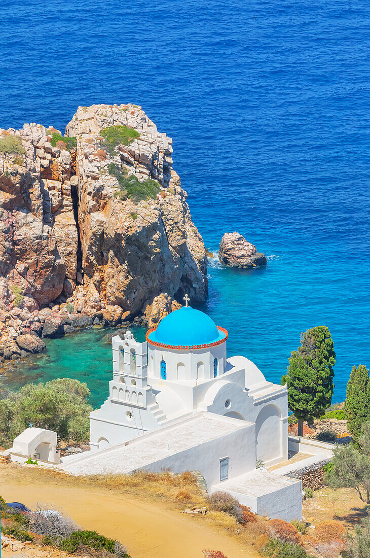 Panagia Poulati monastery, Sifnos Island, Cyclades Islands, Greece