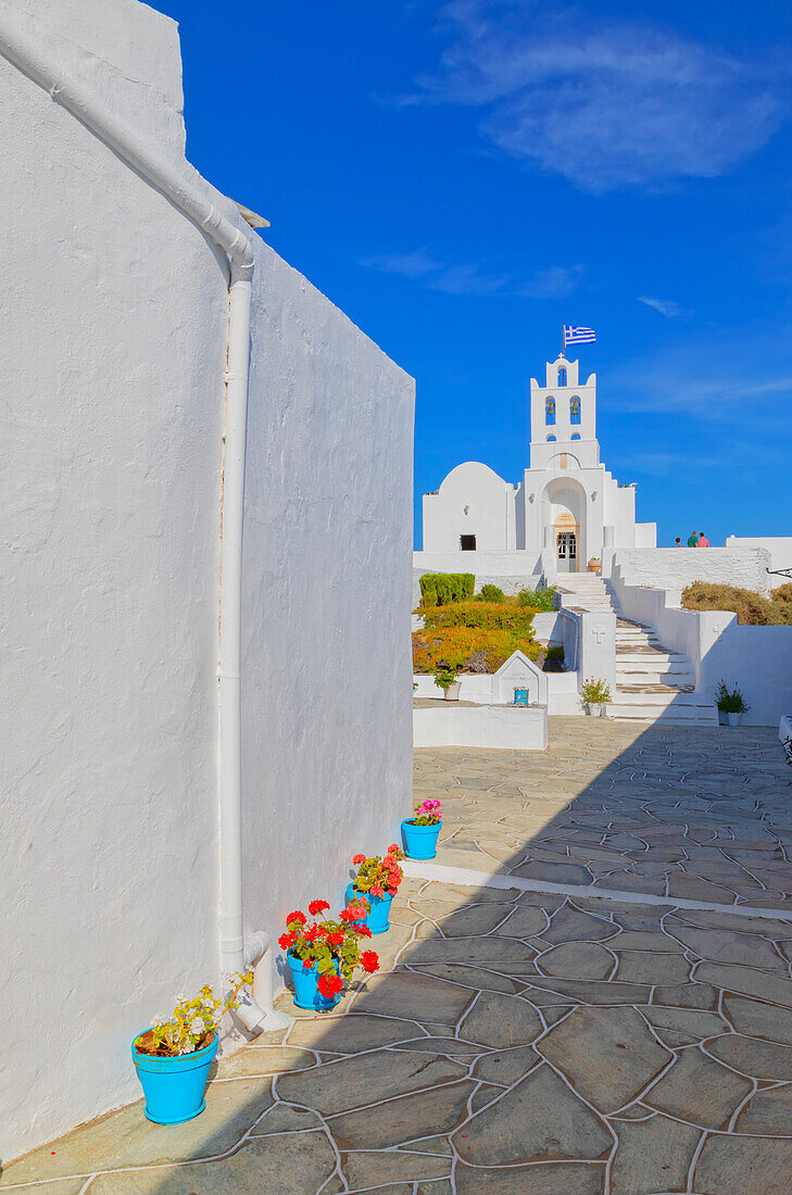 Chrisopigi monastery, Sifnos Island, Cyclades Islands, Greece