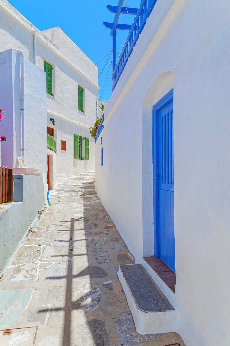 Apollonia village, Apollonia, Sifnos Island, Cyclades Islands, Greece