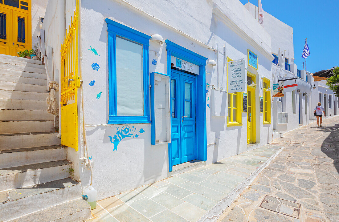 Apollonia village, Apollonia, Sifnos Island, Cyclades Islands, Greece