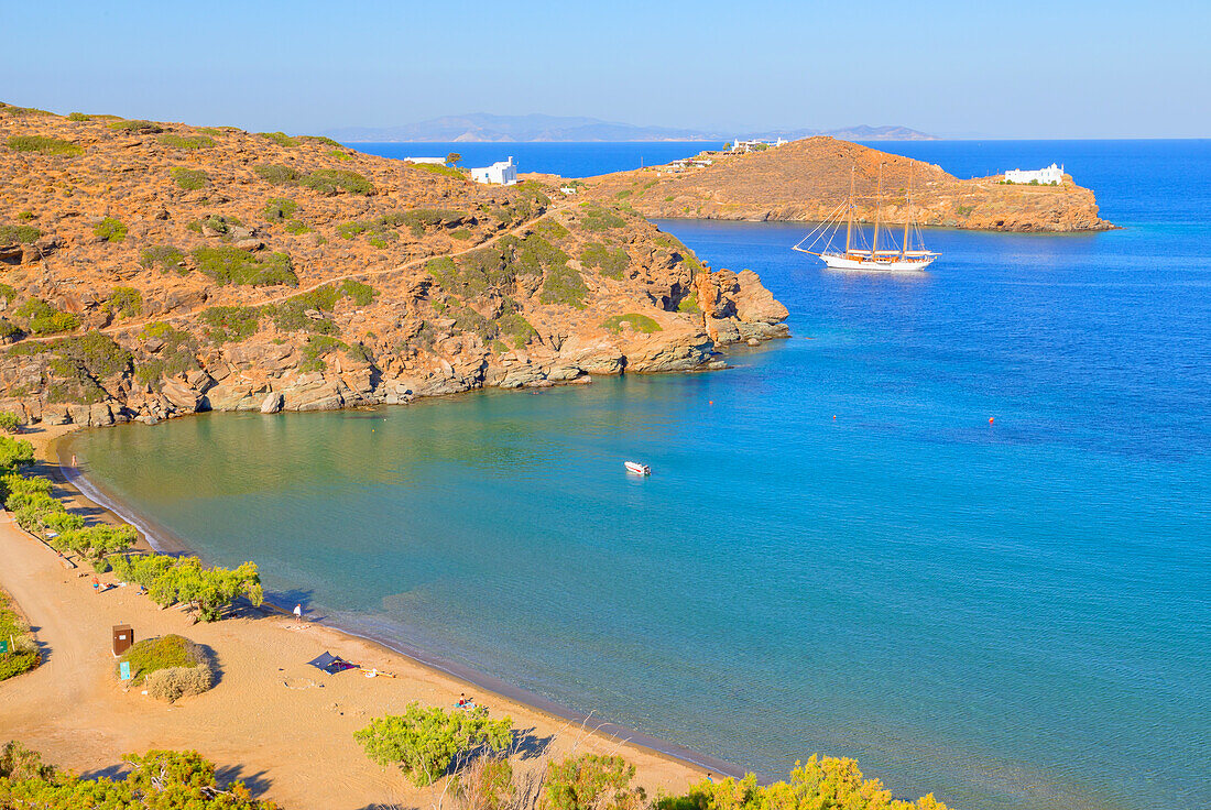  Apokofto Strand, Insel Sifnos, Kykladen, Griechenland 